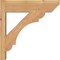 Ekena Millwork Olympic Slat Smooth Outlooker, Western Red Cedar, 5 1/2"W x 18"D x 18"H OUT06X18X18OLY06SWR - alternate 2